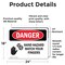 Signmission Safety Culture Sign, 24 in Width, Vinyl Decal, Rectangle OS-2PACK-DS-D-1824-L-1288 - alternate 4